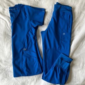 Royal Blue Scrub Set
